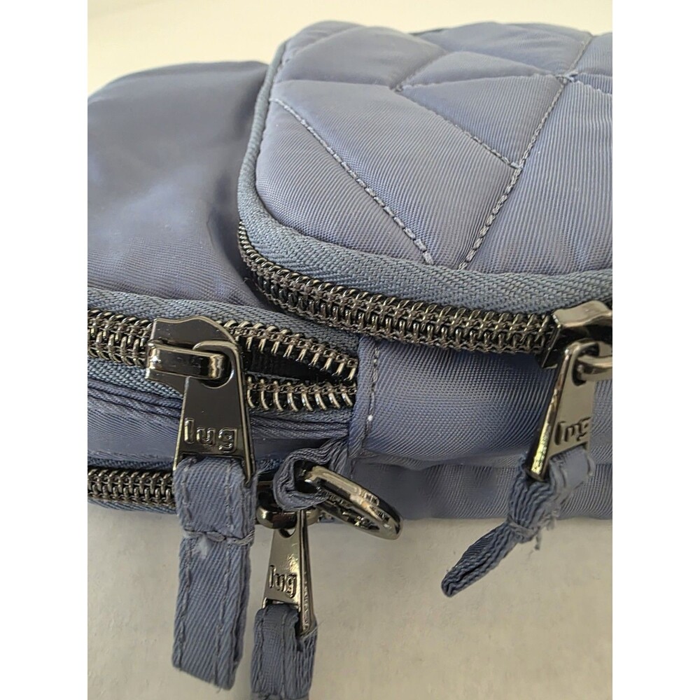 Lug Skeeter Mini Crossbody Convertible Bag Blue Moon Dragonfly Adjustable Strap - Picture 13 of 14